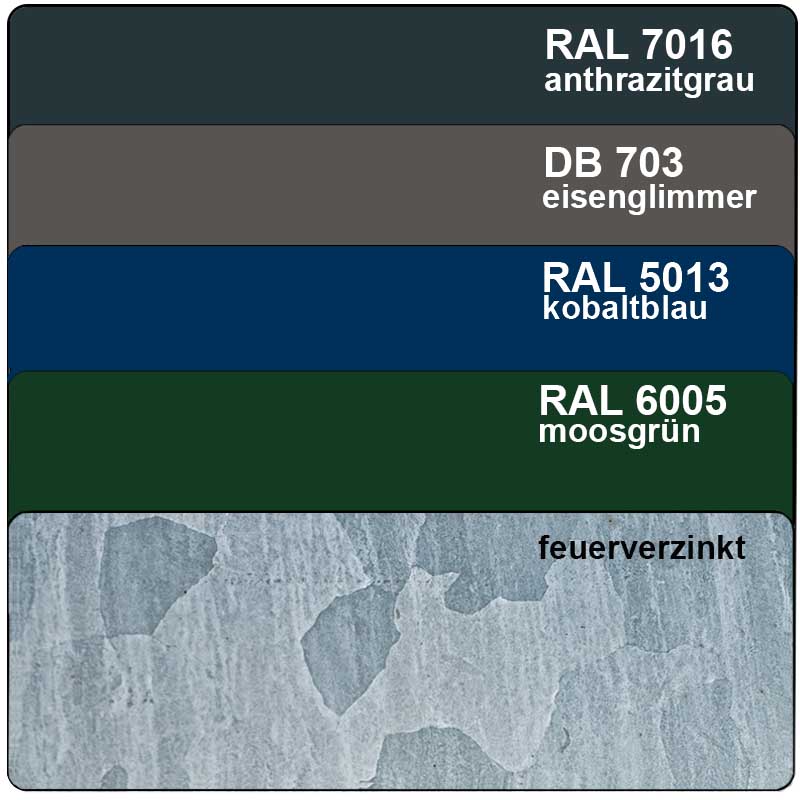 Standabfallbehälter Typ 7092 | Standardfarben von Renner