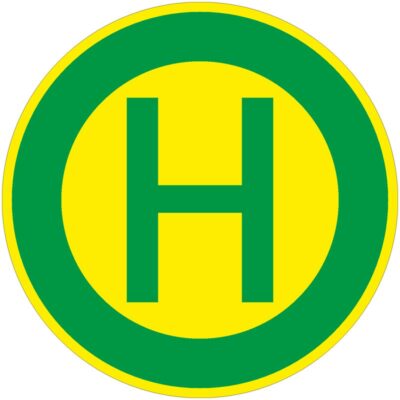 Verkehrszeichen 224 Haltestelle, einseitig | gemäß StVO