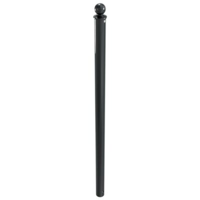 Stilpoller Serie 465 aus Stahlrundrohr Ø 60 mm mit Kugelkopf