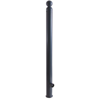 Stilpoller Serie 466 aus Stahlrundrohr Ø 60 mm mit Kugelkopf