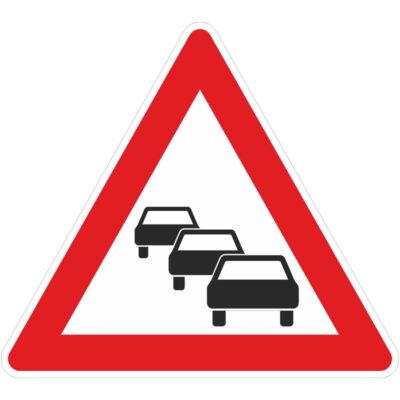 Verkehrszeichen 124 Stau | gemäß StVO