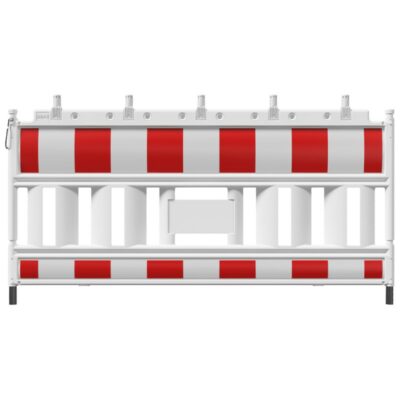 TL-Absperrschrankengitter Euro 2 - Typ Nox | mit Lampenstutzen