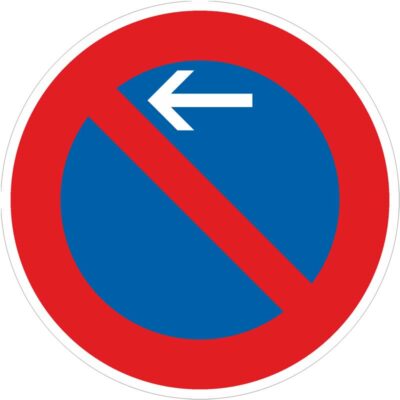 Verkehrszeichen 286-10 Eingeschränktes Halteverbot Anfang, Aufstellung rechts | gemäß StVO