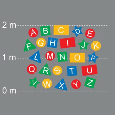 DecoMark® Alphabet | mit Formen