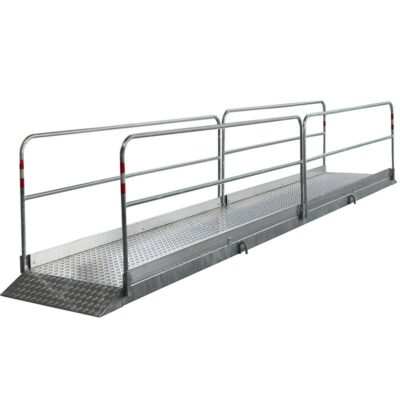 Grabenbrücke aus Stahl & Aluminium von Schake - 1,3 m Breite