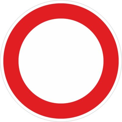 Verkehrszeichen 250 Verbot für Fahrzeuge aller Art | gemäß StVO