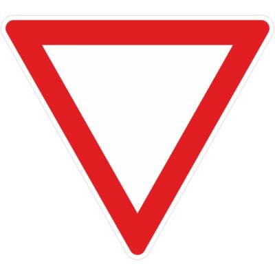 Verkehrszeichen 205 Vorfahrt gewähren. | gemäß StVO